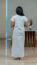 White Serenity Nightdress – Short Sleeve