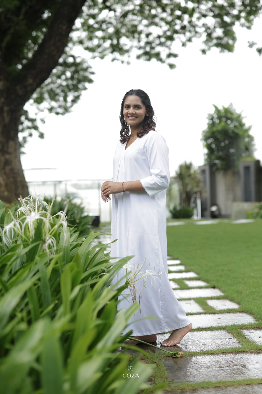 White Serenity Nightdress