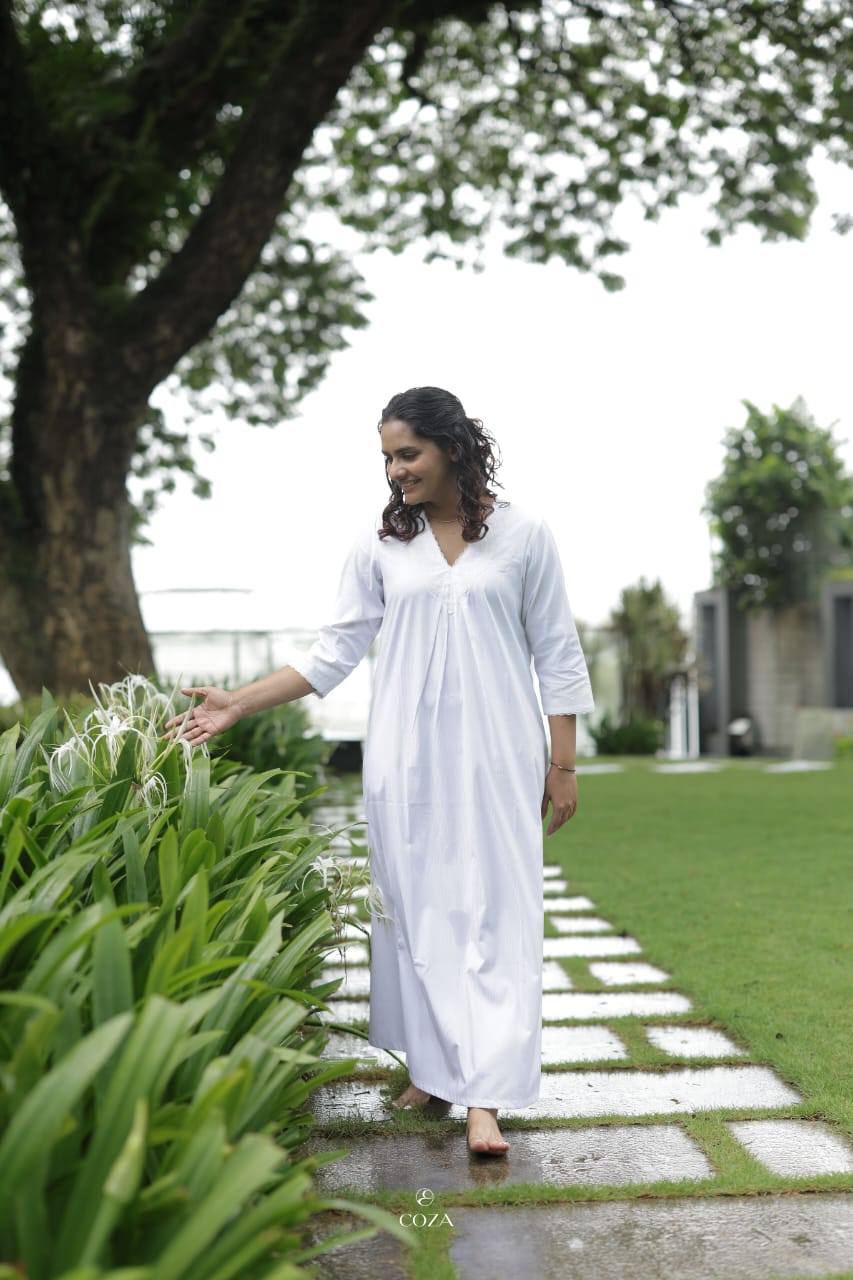 White Serenity Nightdress