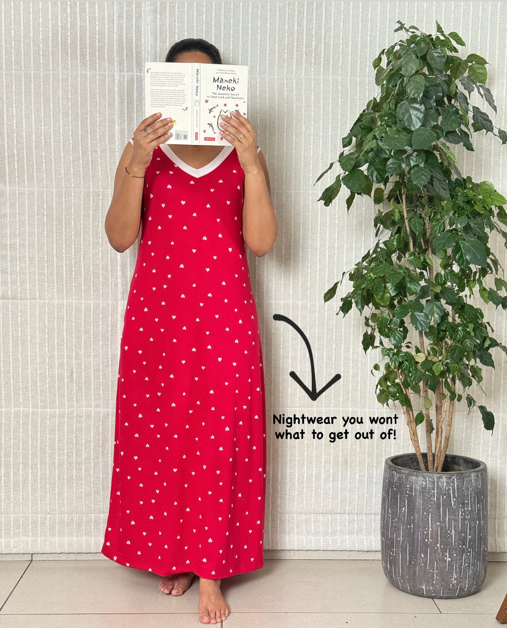 Cherry Heart Nightdress