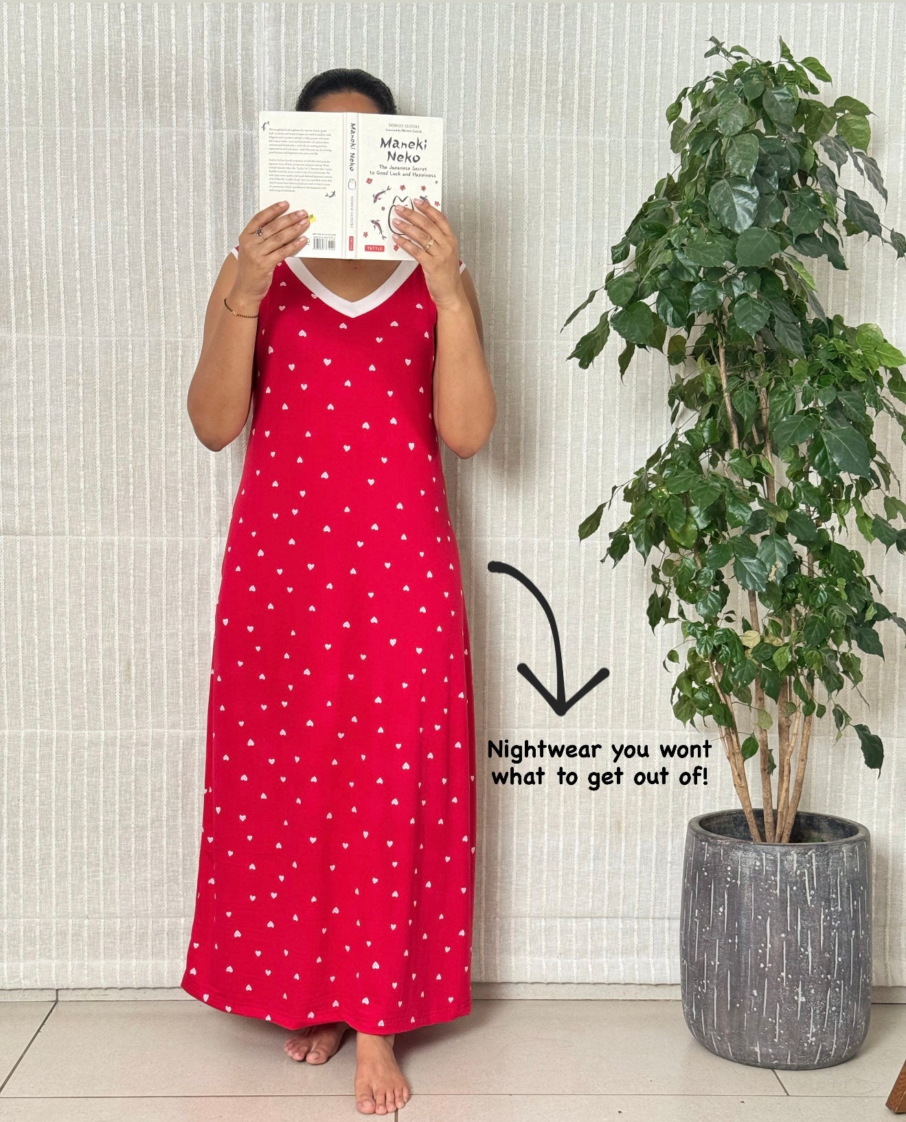 Cherry Heart Nightdress