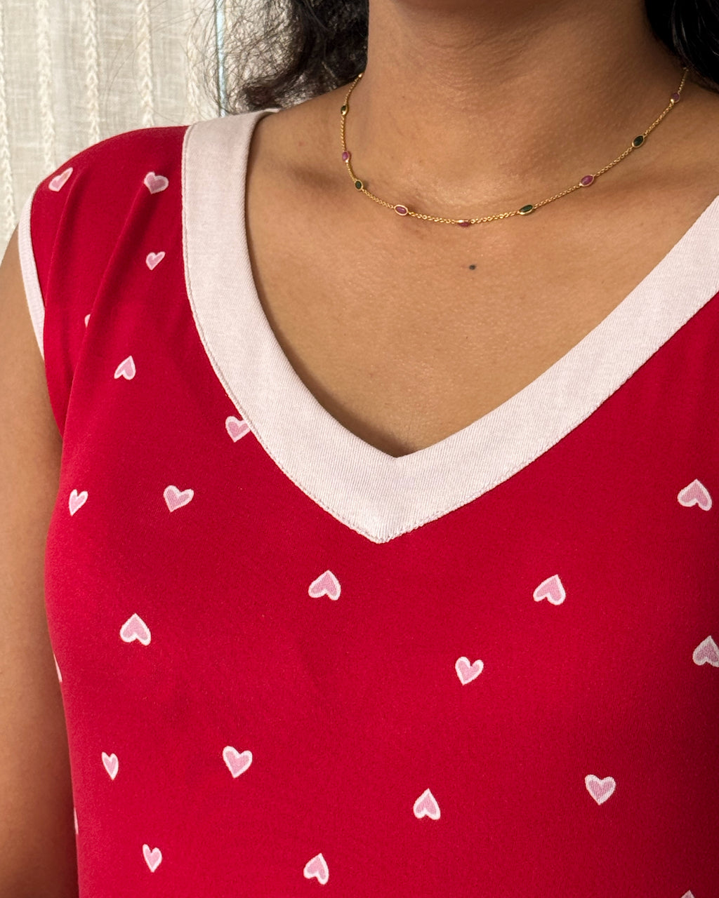 Cherry Heart Nightdress