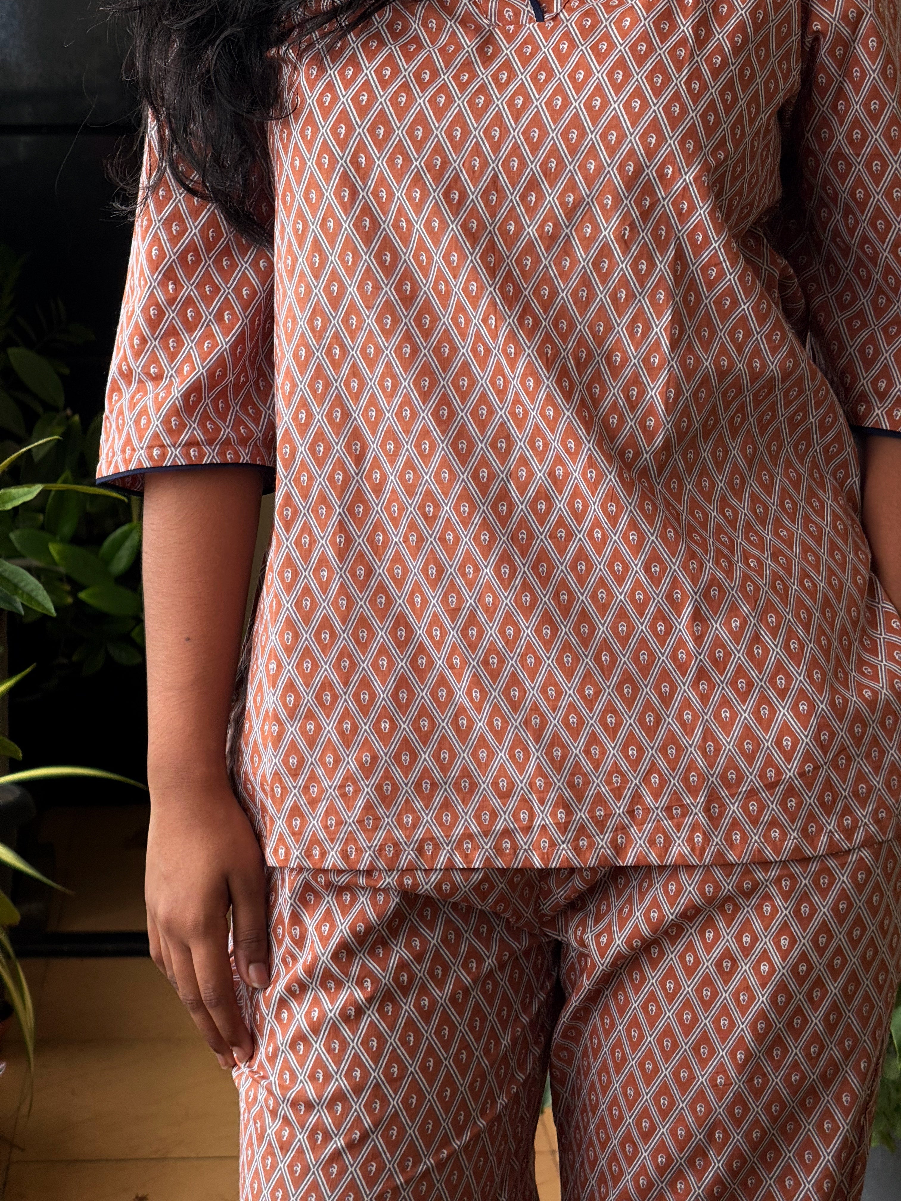 Dusty Rose Comfort Cord Set