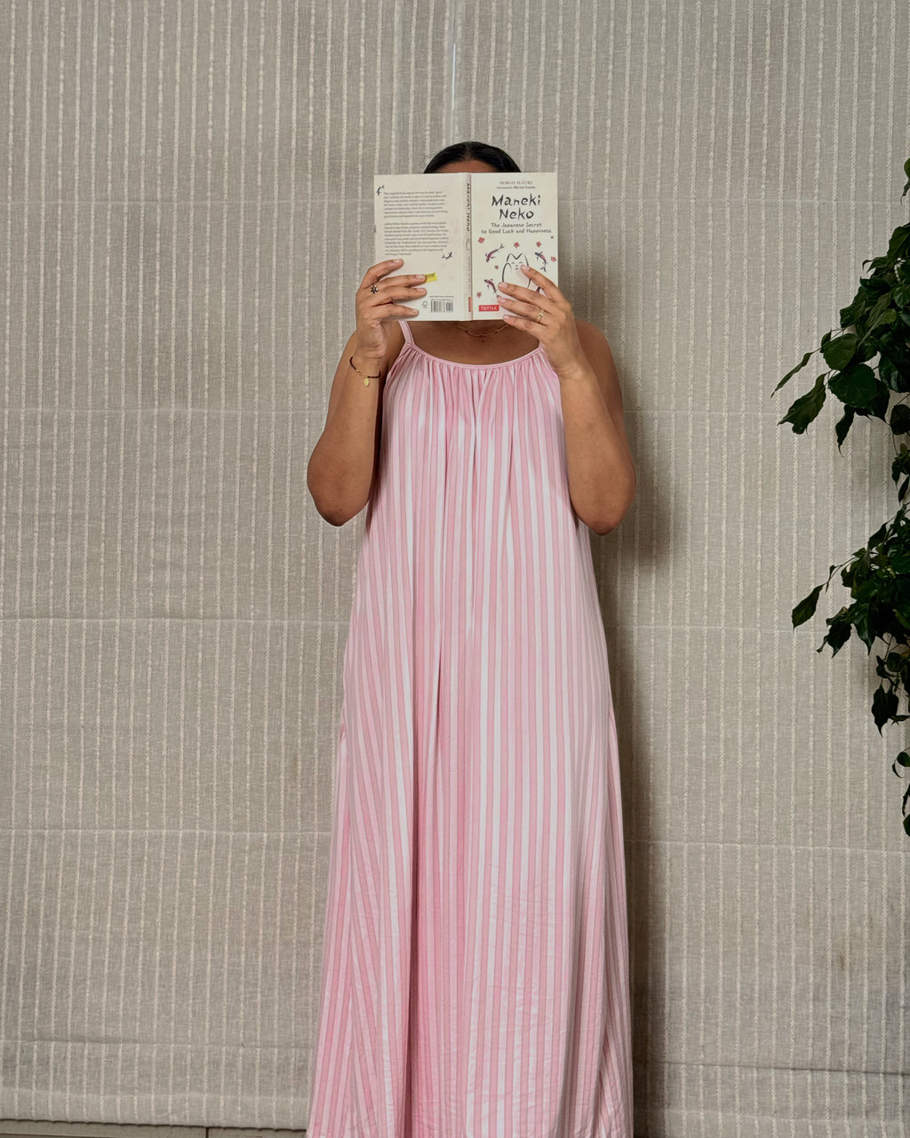 Blush Stripes Nightdress
