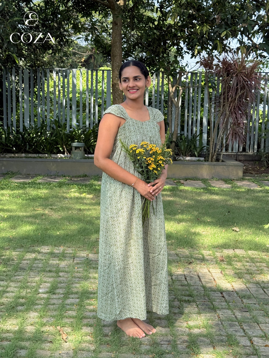 Green XMAS Maternity