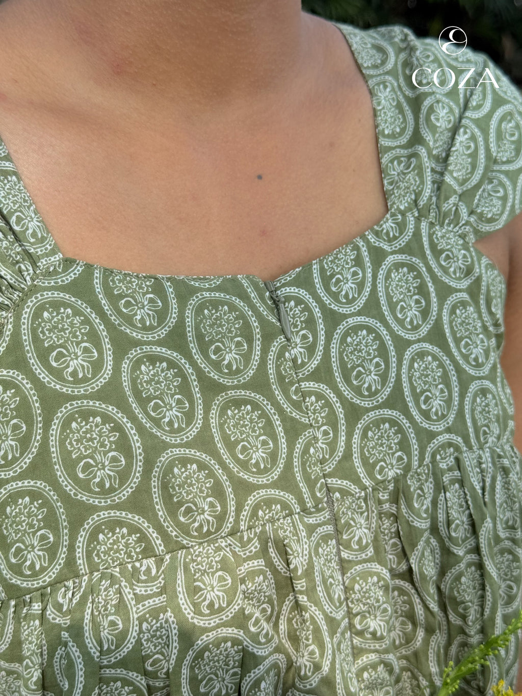 Green XMAS Maternity